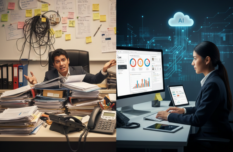 Servicio de Del caos al control: Implementación de un CRM con IA para captación de clientes en empresas de servicios